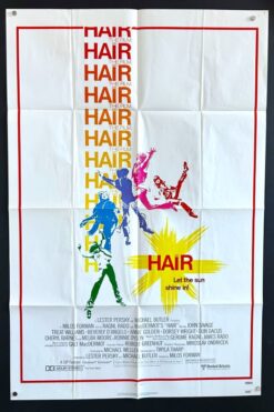 Hair (1979) - Original One Sheet Movie Poster