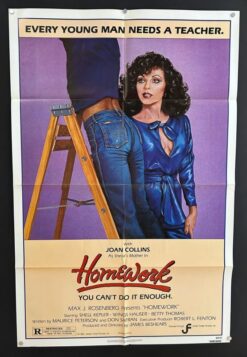 Homework (1982) - Original One Sheet Movie Poster