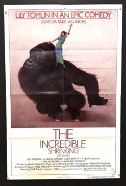 The Incredible Shrinking Woman (1981) - Original One Sheet Movie Poster