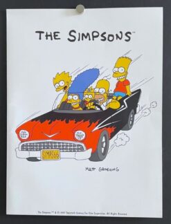 The Simpson's (1997) - Original Presskit Cover Movie Poster