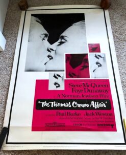 Thomas Crown Affair (1968) - Original 40"x60" Movie Poster