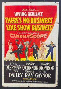 There's No Business Like Show Business (1954) - Original One Sheet Movie Poster