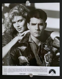Top Gun (1986) - Original Press Photo and Cover Movie Poster