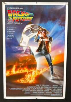 Back To the Future (1985) - Original One Sheet Movie Poster