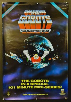 Challenge of the Gobots: The Gobotron Saga (1986) - Original Video Movie Poster