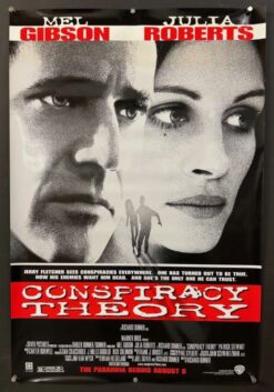 Conspiracy Theory (1997) - Original One Sheet Advance Movie Poster