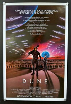 Dune (1984) - Original Advance Movie Poster