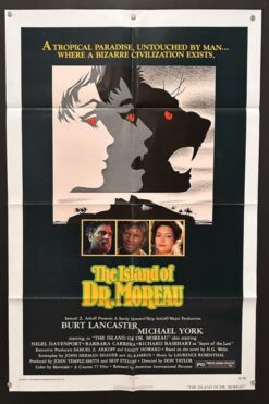 The Island of Dr. Moreau (1977) - Original One Sheet Movie Poster