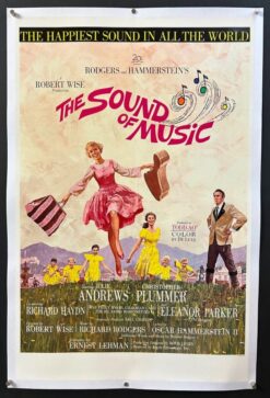 The Sound of Music (1965) - Original One Sheet Movie Poster
