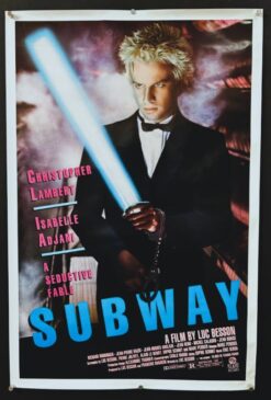 Subway (1985) - Original One Sheet Movie Poster