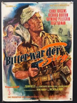 Bitter Victory (1957) - Original One Sheet Movie Poster