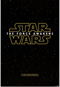 Star Wars, The Force Awakens (2015) - Original One Sheet Movie Poster
