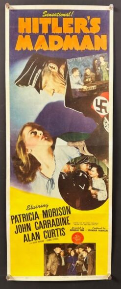 Hitler's Madmen (1943) - Original Insert Movie Poster