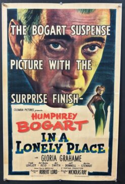 In A Lonely Place (1950) - Original One Sheet Movie Poster