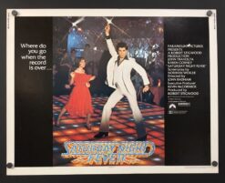 Saturday Night Fever (1977) - Original Half Sheet Movie Poster