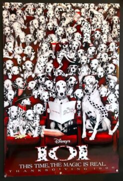 One Hundred and One (101) Dalmations (1996) - Original Advance One Sheet Movie Poster