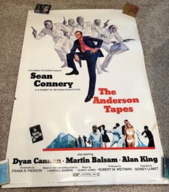 The Anderson Tapes (1971) - Original 40"x60" Movie Poster
