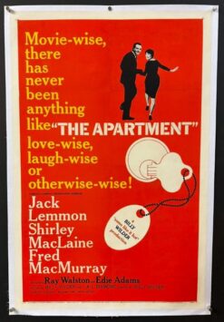 The Apartment (1960) - Original One Sheet Movie Poster