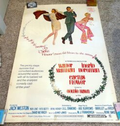 Cactus Flower (1969) - Original 40"x60" Movie Poster