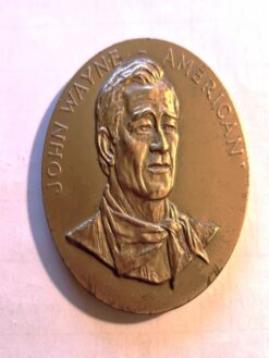John Wayne Solid Bronze American Medallion (1979)