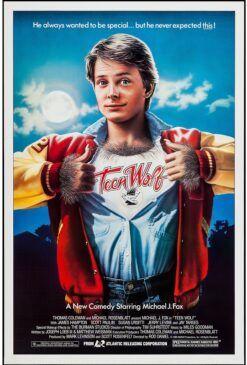 Teen Wolf (1985) - Original One Sheet Movie Poster