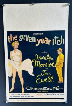 The Seven Year Itch (1955) - Original Window Card Movie Posters