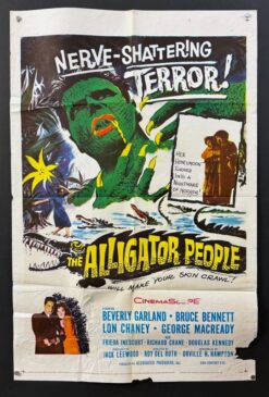 The Alligator People (1959) - Original One Sheet Movie Poster