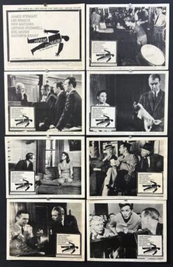 Anatomy Of a Murder (1959) - Original Lobby Card Set Movie Poster