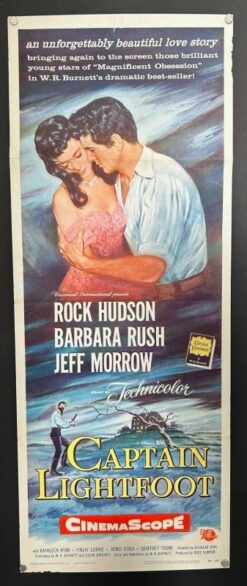 Captain Lightfoot (1955) - Original Insert Movie Poster