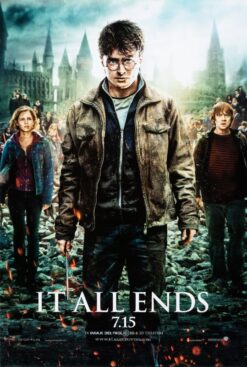 Harry Potter and the Deathly Hallows Part 2 (2011) - Original Advance One Sheet Movie Poster