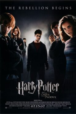 Harry Potter and The Order of the Phoenix (2007) - Original Advance One Sheet Movie Poster