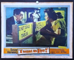 I Want To Live (1958) - Original Lobby Card Movie Poster