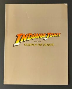 Indiana Jones and the Temple of Doom (1984) - Original Program Movie Poster