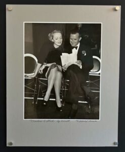 Marlene Dietrich / Ty Garnett (1940s) - Original Photo Signed Movie Poster