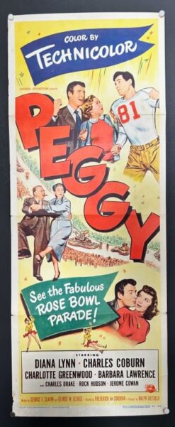 Peggy (1950) - Original Insert Movie Poster