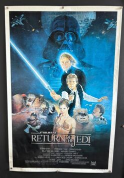 Return Of the Jedi (1983) - Original One Sheet Movie Poster