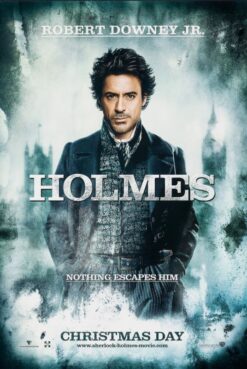 Sherlock Holmes (2009) - Original Advance One Sheet Movie Poster