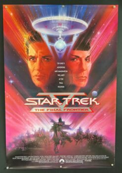Star Trek 5, The Final Frontier (1989) - Original One Sheet Movie Poster