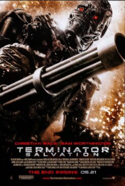 Terminator Salvation (2009) - Original Advance One Sheet Movie Poster