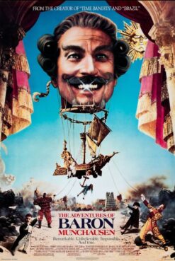 The Adventures of Baron Munchausen (1988) - Original One Sheet Movie Poster
