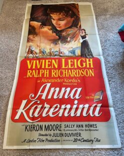 Anna Karenina (1948) - Original Three Sheet Movie Poster