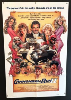 Cannonball Run 2 (1984) - Original One Sheet Movie Poster