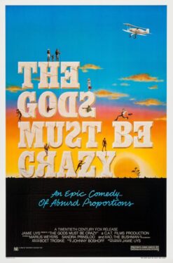 The Gods Must Be Crazy (1980) - Original One Sheet Movie Poster