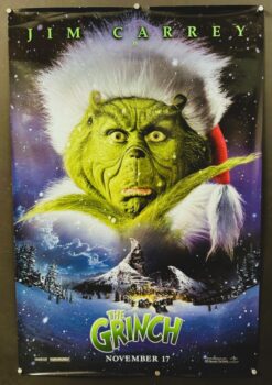 The Grinch (2000) - Original Advance One Sheet Movie Sheet
