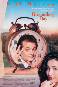 Groundhog Day (1993) - Original One Sheet Movie Poster