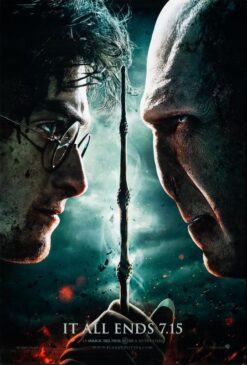 Harry Potter and the Deathly Hallows, Part 2 (2011) - Original Advance One Sheet Movie Poster