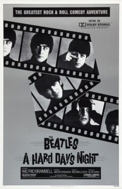 A Hard Day's Night (R1982) - Original One Sheet Movie Poster