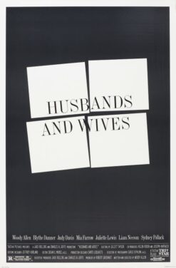Husbands and Wives (1992) - Original One Sheet Movie Poster