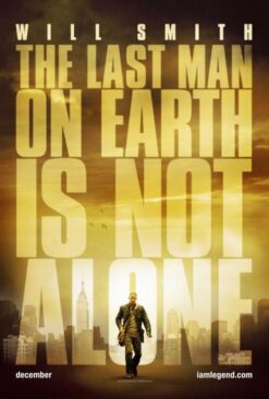 I Am Legend (2007) - Original Advance One Sheet Movie Poster
