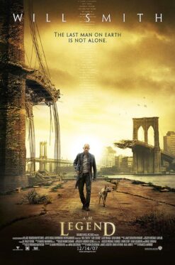 I Am Legend (2007) - Original Advance One Sheet Movie Poster